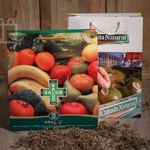 Bolsas de papel lujo plastificada